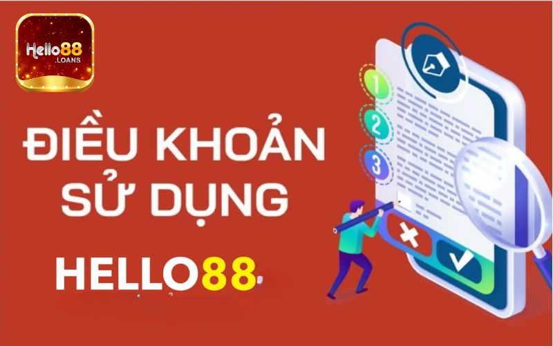 Nội dung trong điều Khoản sử dụng Hello88